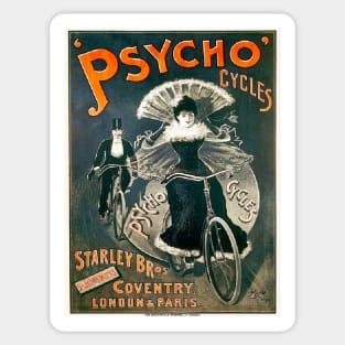 Psycho Cycles Sticker